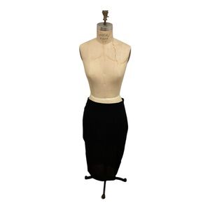 The Fifth Label Black Midi Pencil Skirt for Work